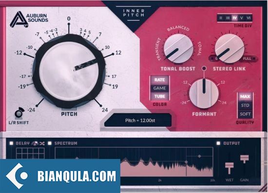 变调插件 – Auburn Sounds Inner Pitch 1.1.0 Win/macOS/Linux