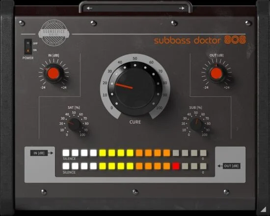 808低音效果器 – Soundevice Digital SubBass Doctor 808 2.8 WIN