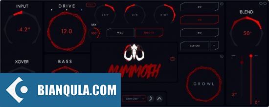 贝斯效果器 Aurora DSP Mammoth 1.6.2 WIN
