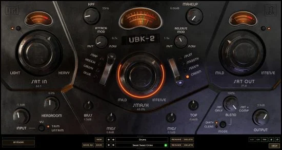 压缩器 Kush Audio UBK-2 v1.0.3 WIN
