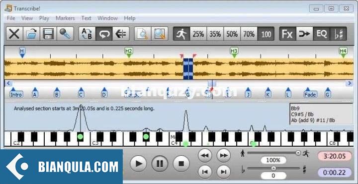 Transcribe! 9.40 WIN