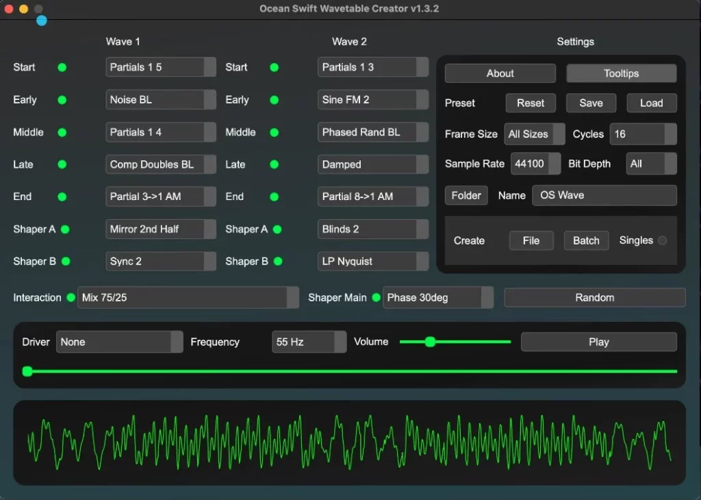 波表合成器 Ocean Swift Wavetable Creator 1.4.3 Win/MacOS