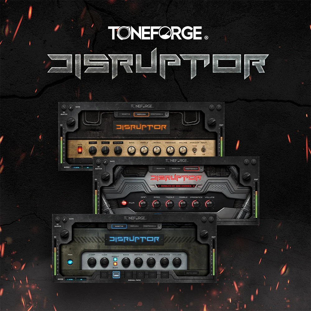 吉他效果 – Joey Sturgis Tones Toneforge Disruptor v1.0.2 WIN