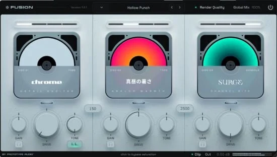 多功能模拟饱和器 Prototype Audio Fusion 1.2.1 WIN