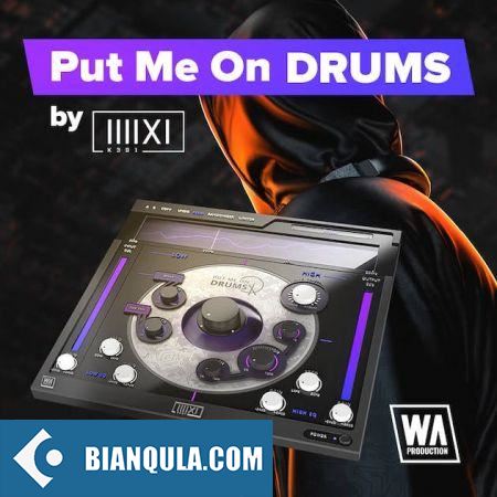 鼓效果器 – W.A. Production Put Me On Drums 1.0.2 WIN