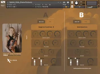中提琴 – Inletaudio Viola Drama Textures KONTAKT