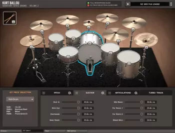 Room Sound Kurt Ballou Signature Series Drums Vol. II KONTAKT
