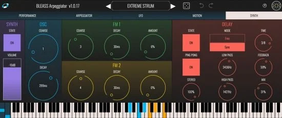 琶音器 BLEASS Arpeggiator 1.2.0 WIN