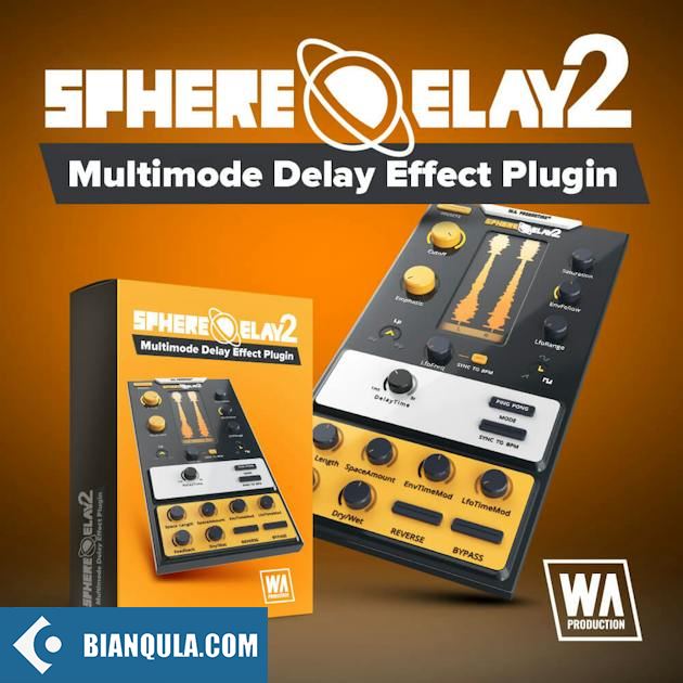 多模延迟插件 – W.A. Production Sphere Delay 2 v2.0.0 WIN