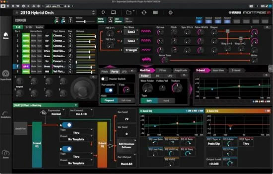 Yamaha Expanded Softsynth Plugin for MONTAGE M v2.0.2 WIN