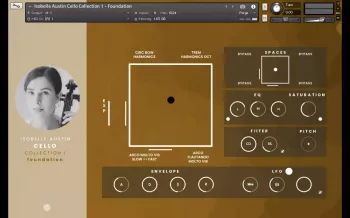 大提琴 – Inletaudio Isobelle Austin Cello Collection 1 – Foundation KONTAKT