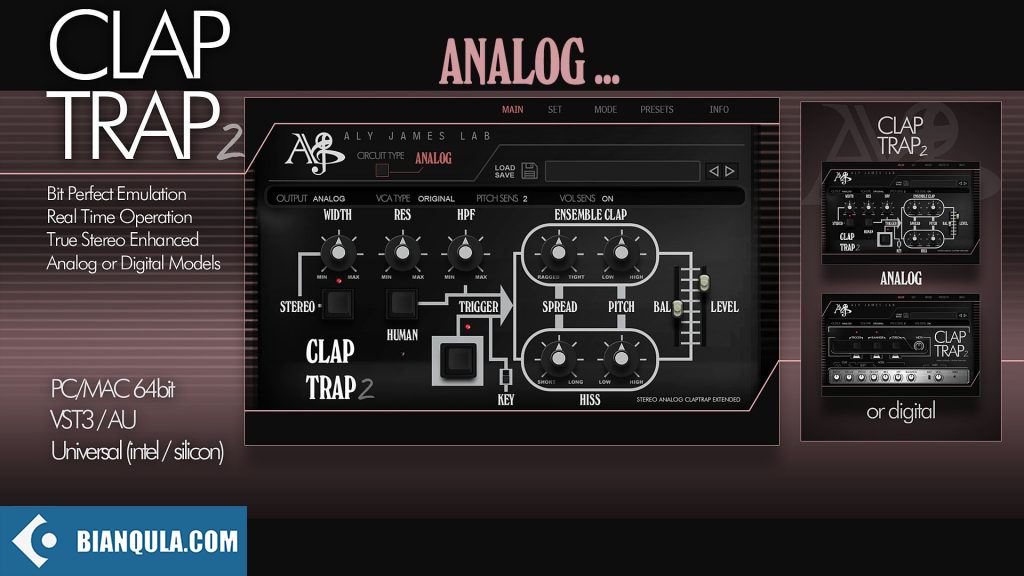 拍手击掌 – Aly James Lab CLapTrap v1.3.0 WIN