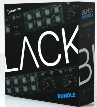 前置放大器 – Acustica Audio Black Bundle 2023 WIN