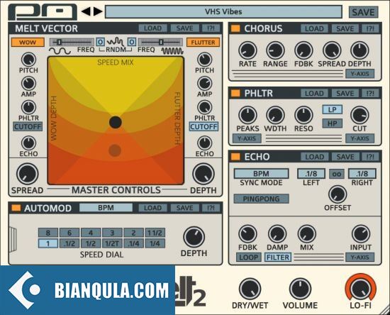 FX调制插件 – Psychic Modulation VectoMelt 2.0 WIN