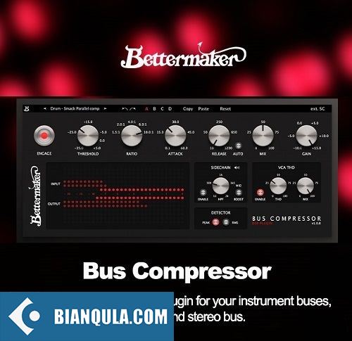 压缩 – Plugin Alliance Bettermaker Bus Compressor v1.0.0 WIN