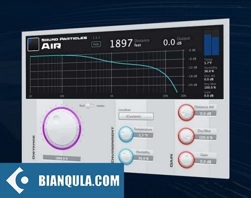 高频衰减模拟距离工具 – Sound Particles Air v1.1.9 WIN