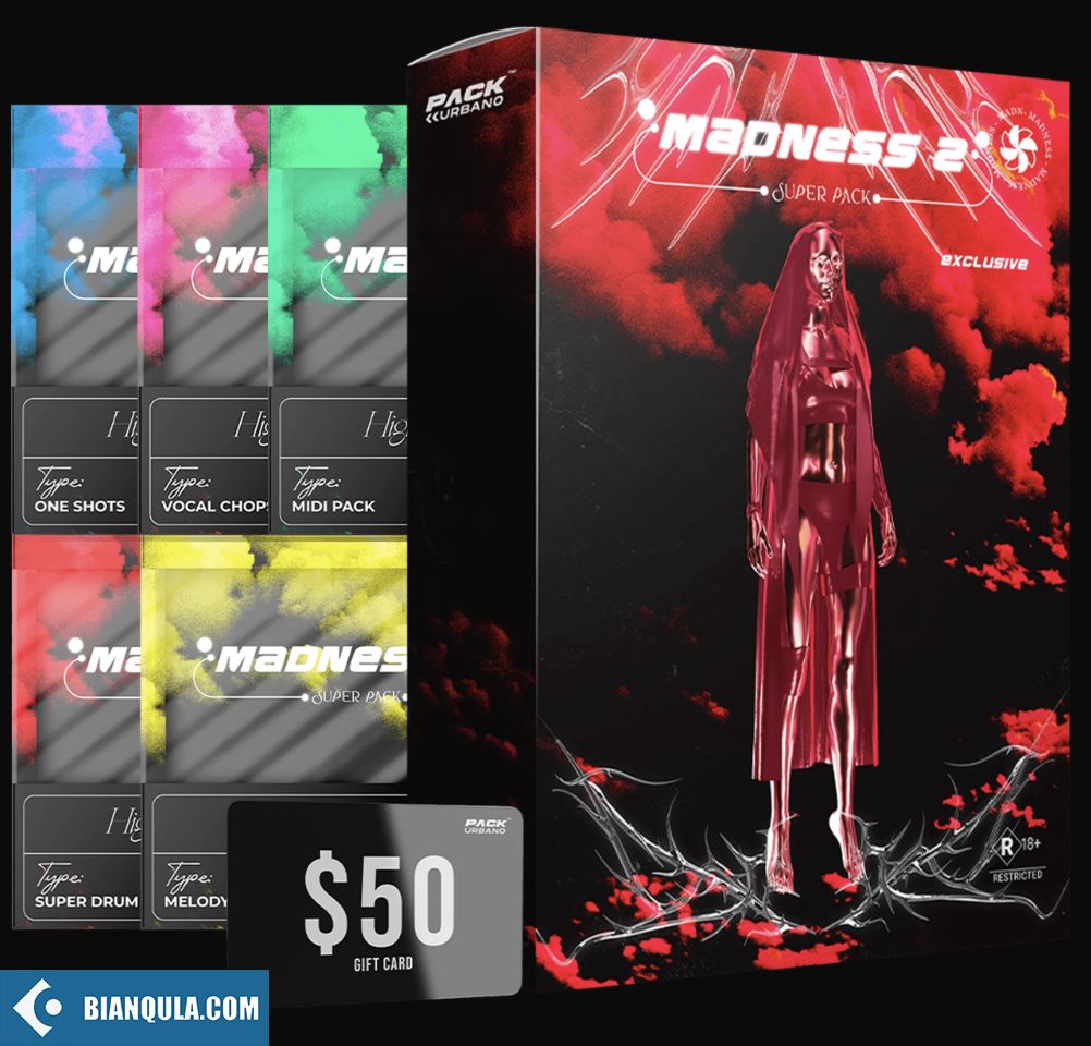 Pack Urbano Madness 2 Super Pack WAV MiDi-FANTASTiC