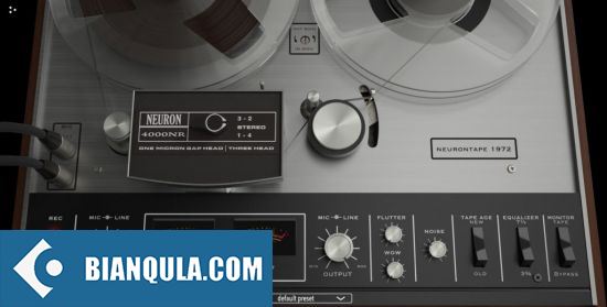 磁带机 – Audio Singularity Neurontape 1972 v1.2.0 WIN