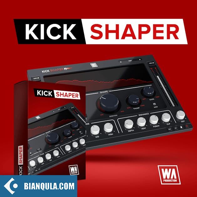 底鼓塑形 – W.A. Production KickShaper v.1.0.0 WIN