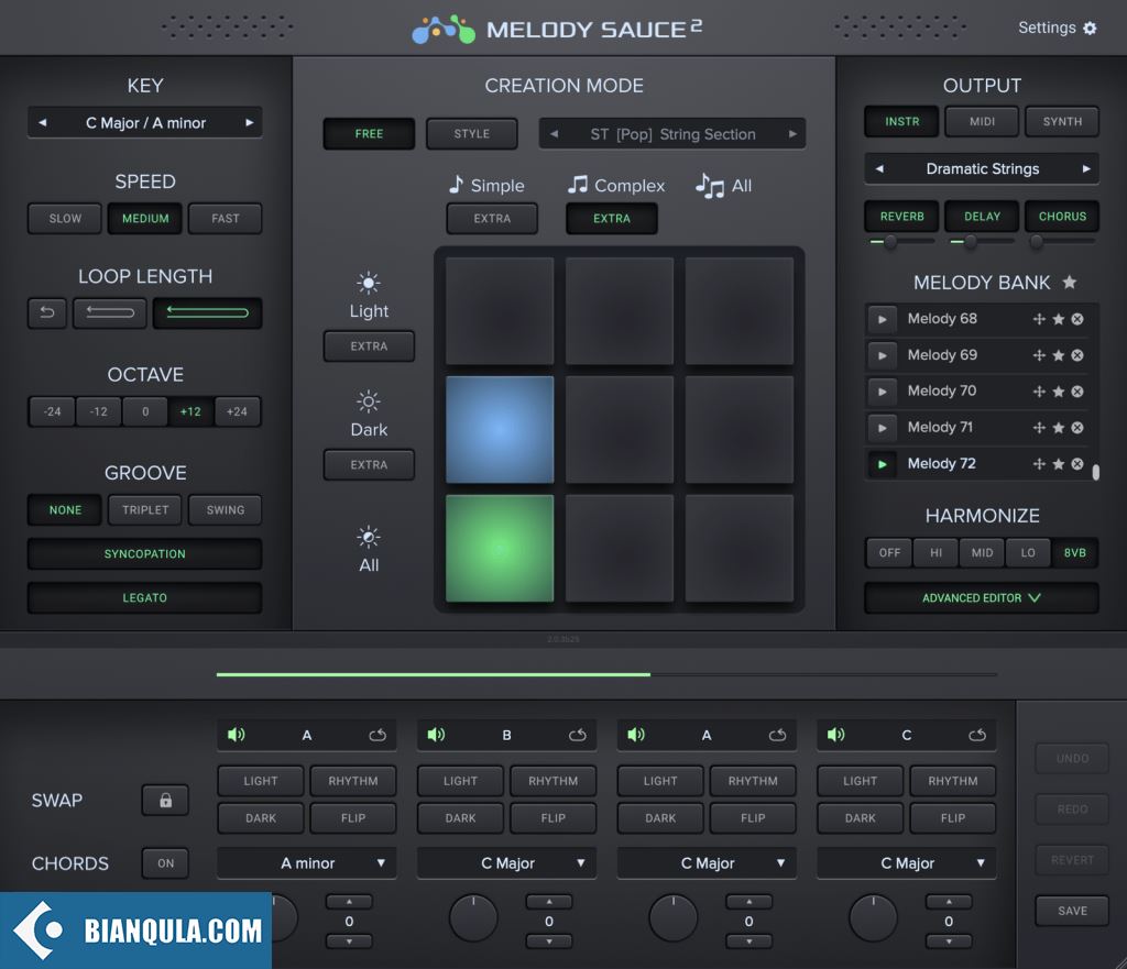 旋律和弦发生器 – Evabeat Melody Sauce 2 v2.1.3 WIN