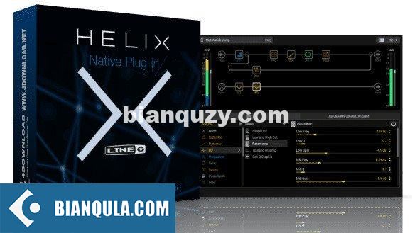 吉他效果器 – Line6 Helix Native 3.70 WIN