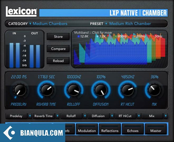 混响 – Harman Audio Lexicon LXP Native Reverb v1.2.2 WIN