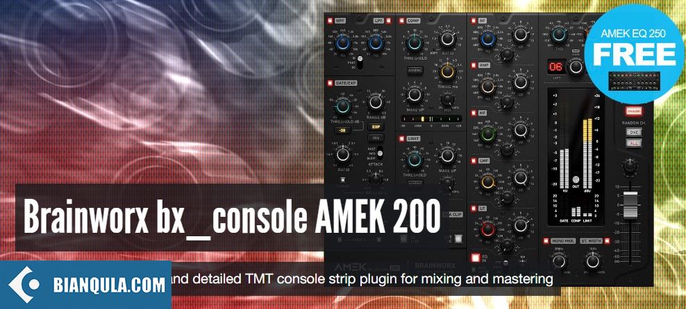 调音台插件 – Plugin Alliance Brainworx bx console AMEK 200 v1.0.0 WIN