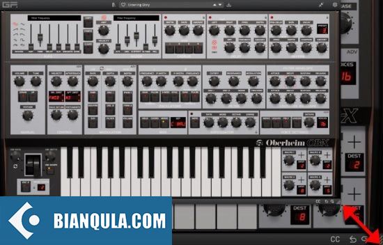 80年代合成器 – GForce Oberheim OB-X v1.0.0 Win/macOS