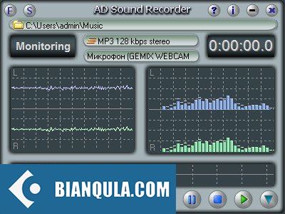 声音可视化录音软件 – AD Sound Recorder 6.1 WIN