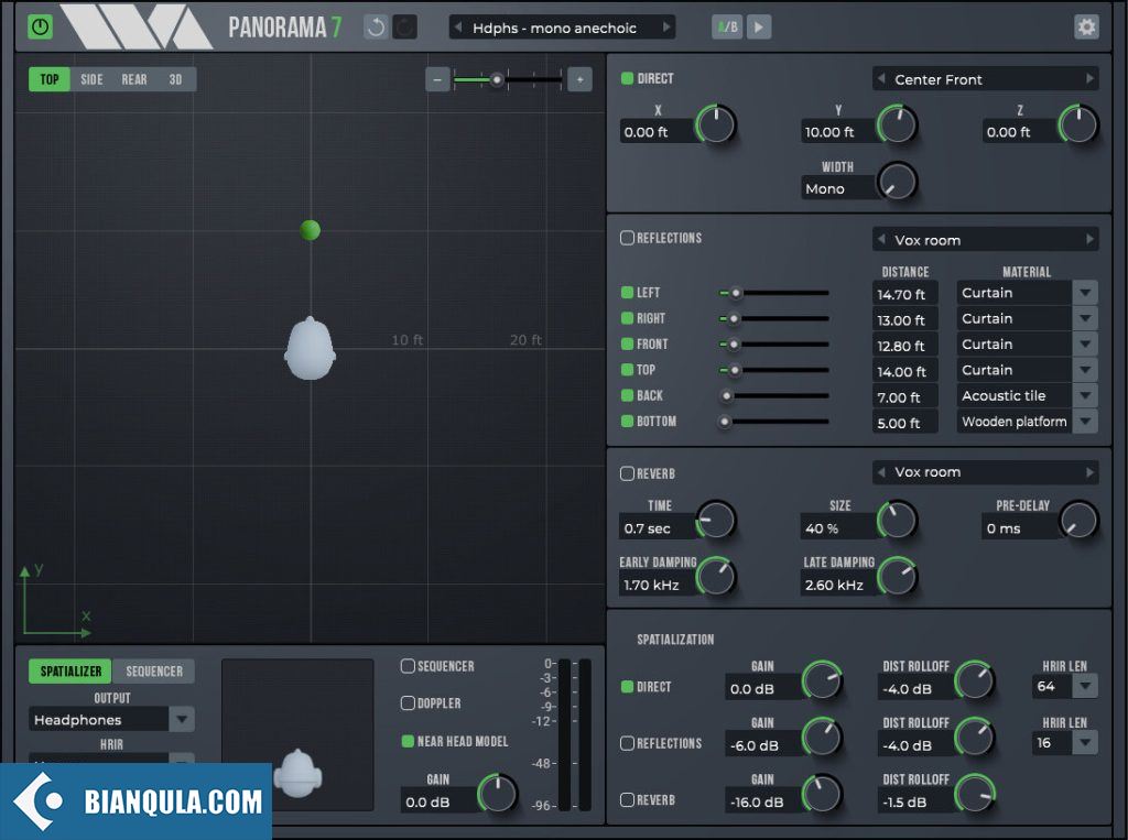 虚拟声学处理器 – Wave Arts Panorama 7 v7.06 WIN