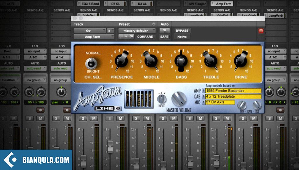 音箱模拟 – Yamaha Guitar Group Line 6 Amp Farm v4.0.0 WIN