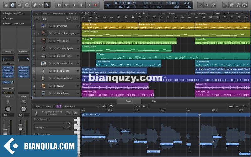 Apple Logic Pro X 10.8.0 Multilingual MacOSX
