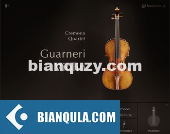 克雷莫纳四重奏小提琴 – Native Instruments GUARNERI VIOLIN 1.3.0 KONTAKT
