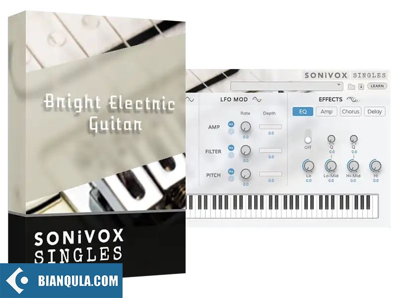 电吉他 – SONiVOX Singles Bright Electric Guitar v1.0.0 WIN