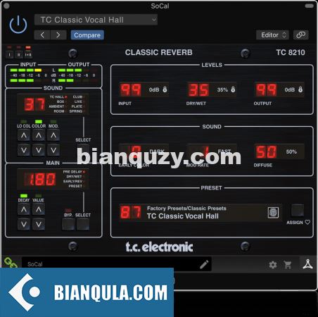 经典混响插件 – TC Electronic TC8210 NATIVE 2.1.0 WIN