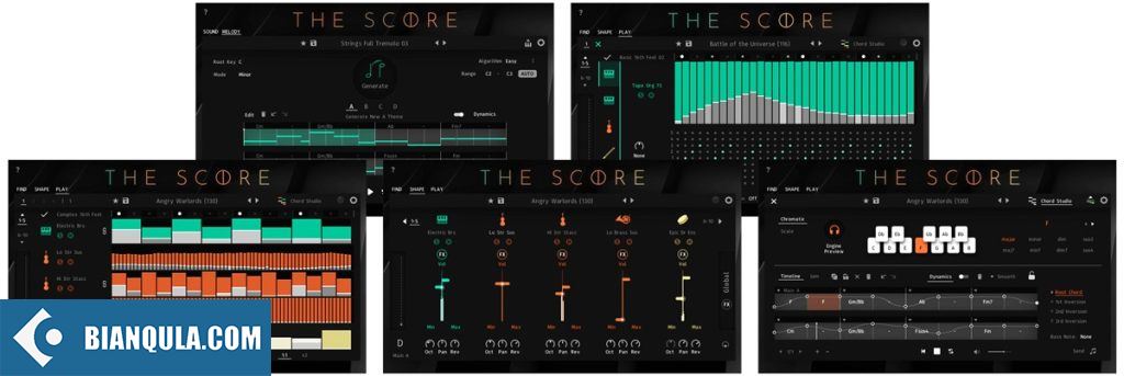 自动编曲 – Best Sevice The Score KONTAKT