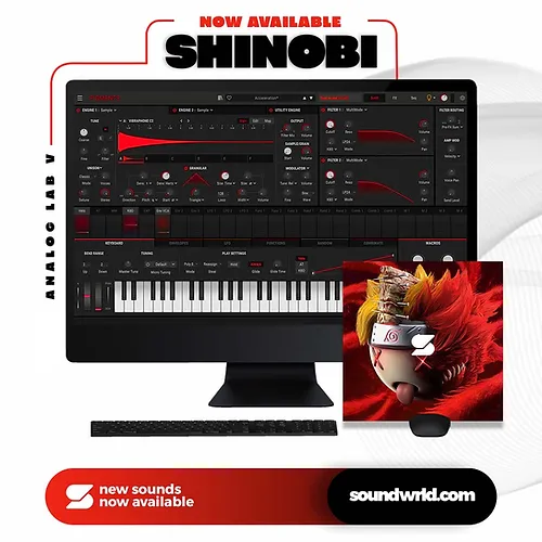Soundwrld Shinobi (Analog Lab V Bank)-TECHNiA