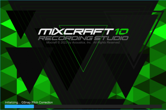 多音轨音效混合器软件 – Acoustica Mixcraft 10.1 Recording Studio WIN