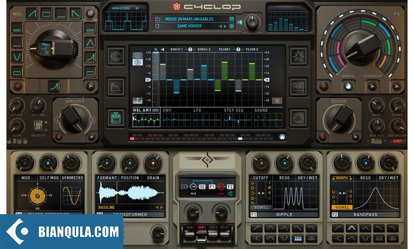 糖果低音合成器 – Sugar Bytes Cyclop v1.3.7 WiN /v1.2.0 MAC