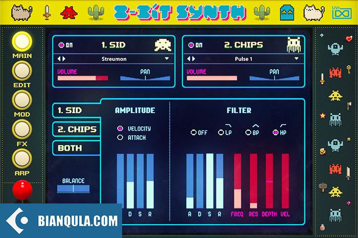 复古游戏机音效合成器 – UVI Soundbank 8-Bit Synth v1.0.1 WIN