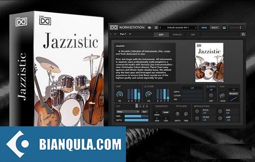 爵士乐 – UVI Jazzistic v1.6.0 (UVI Falcon) WIN