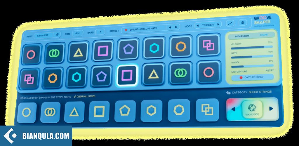 音序合成鼓机 – Pitch Innovations Groove Shaper v1.0.0 WIN