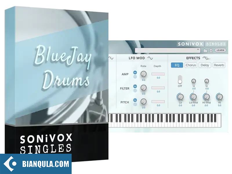 鼓合成器 – SONiVOX Singles Blue Jay Drums v1.0.0 WIN