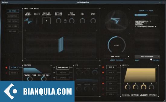 老式和弦合成器 – Silen Audio Infinite Flow v1.0.0 WIN
