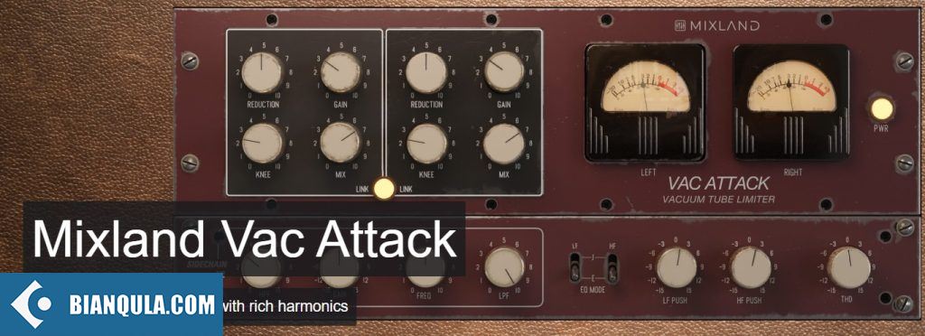 模拟模型光学限幅器 Plugin Alliance & Mixland Vac Attack v1.0.0 WIN