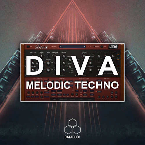 Datacode FOCUS Diva Melodic Techno WAV MiDi Diva Presets