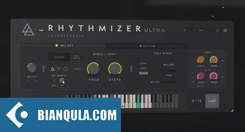随机MIDI生成器 – Futurephonic Rhythmizer Ultra v1.0.1 WIN MAC