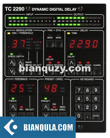 多功能延迟插件 – TC Electronic TC2290 NATIVE 2.1.0 WIN