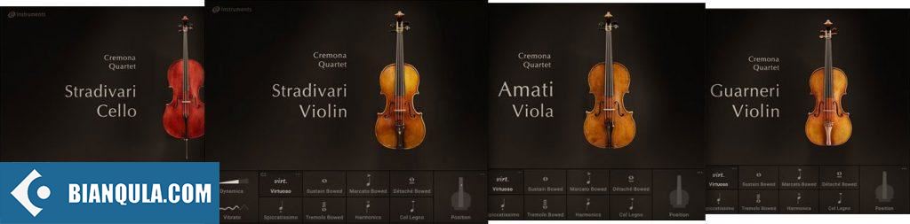 克雷莫纳四重奏 – Native Instruments Cremona Quartet v1.3.0 KONTAKT
