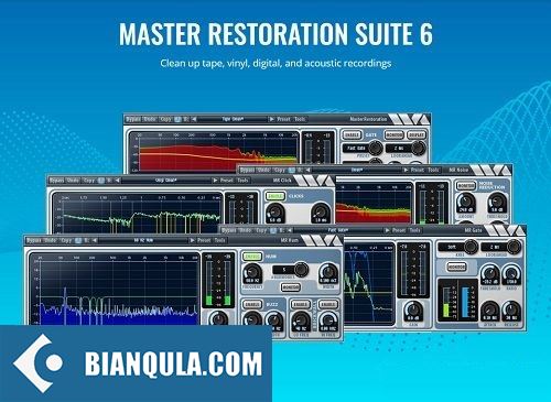 音频修复插件 – Wave Arts Master Restoration Suite 6 v6.09 WIN